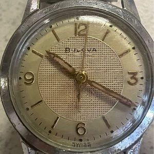 Vintage Rare Dial Swiss Bulova